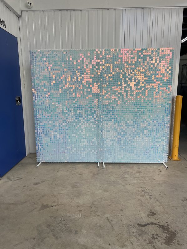 Double Panel - Shimmer wall