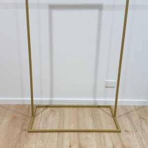 gold signage frame