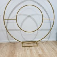 halo gold hoop