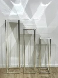 Rectangle Tables - Silver