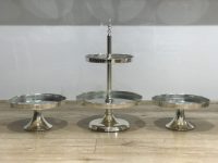 Silver Luxe Cake Stands