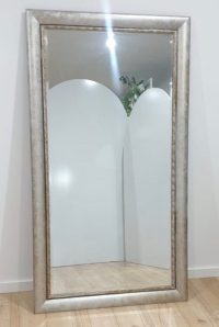 TIAMO - Silver & Gold Brush Mirror