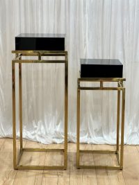 NERO - Gold Luxe Black Acrylic Top - Image 5