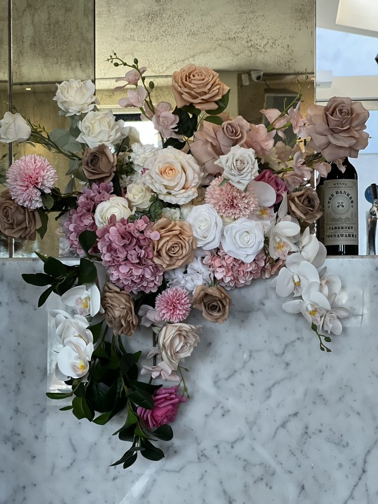 Bar Florals Hazel Events Prop Hire Melbourne