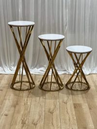 table set - hour glass luxe gold