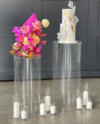 Vase & Candles (battery operated) - Image 2