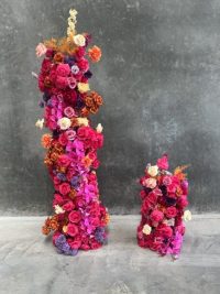 PEMBE Floral Tower - Set of 2 - Image 2