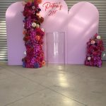 pembe floral tower