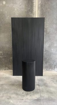 black ripple plinth