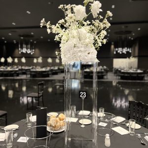 centerpieces, floral hire, melbourne event hire, prop hire